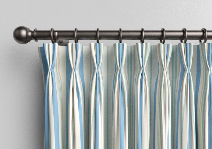 The British Stripe Co. George, Brighton No.1 - Made to Measure Curtains - Image 11